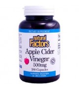 Natural Factors  蘋果醋 ( 500 mg*180顆) -  Apple Cider Vinegar