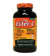 American Health 酯化維他命C (500mg 柑橘生物類黃酮 鈣*450錠) -Ester-C