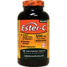 American Health 酯化維他命C (500mg 柑橘生物類黃酮 鈣*450錠) -Ester-C
