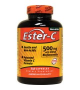 American Health 酯化維他命C  Ester-C (500 mg* 240顆) 含鈣 柑橘生物類黃酮