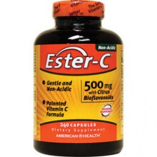 American Health 酯化維他命C  Ester-C (500 mg* 240顆) 含鈣 柑橘生物類黃酮